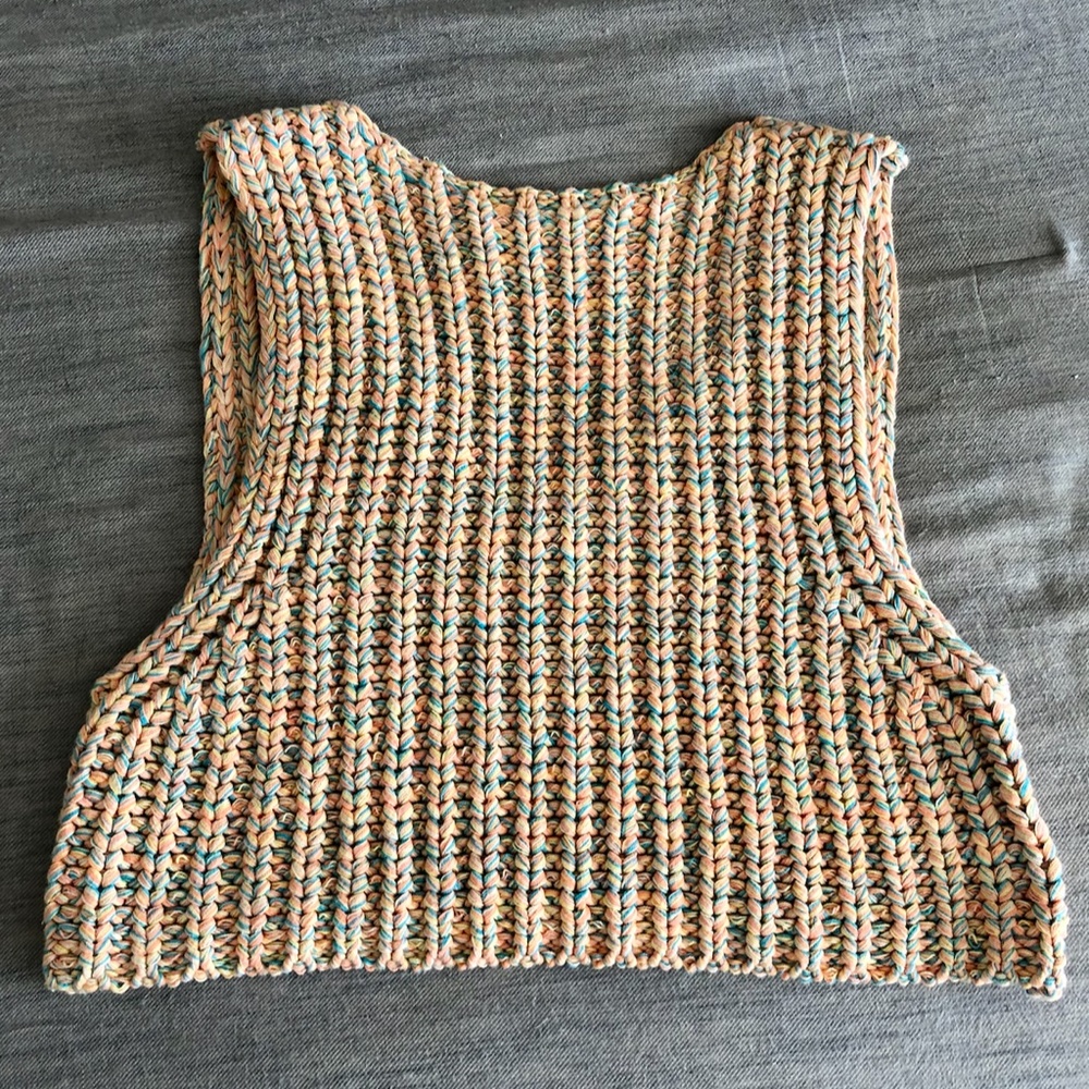 Free People Colorful Knit Tank Top - Picture 4 of 8